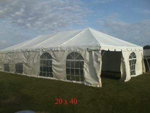 20x40 tent rental