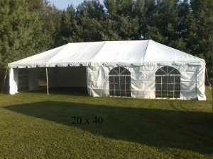 20x40 tents for rent