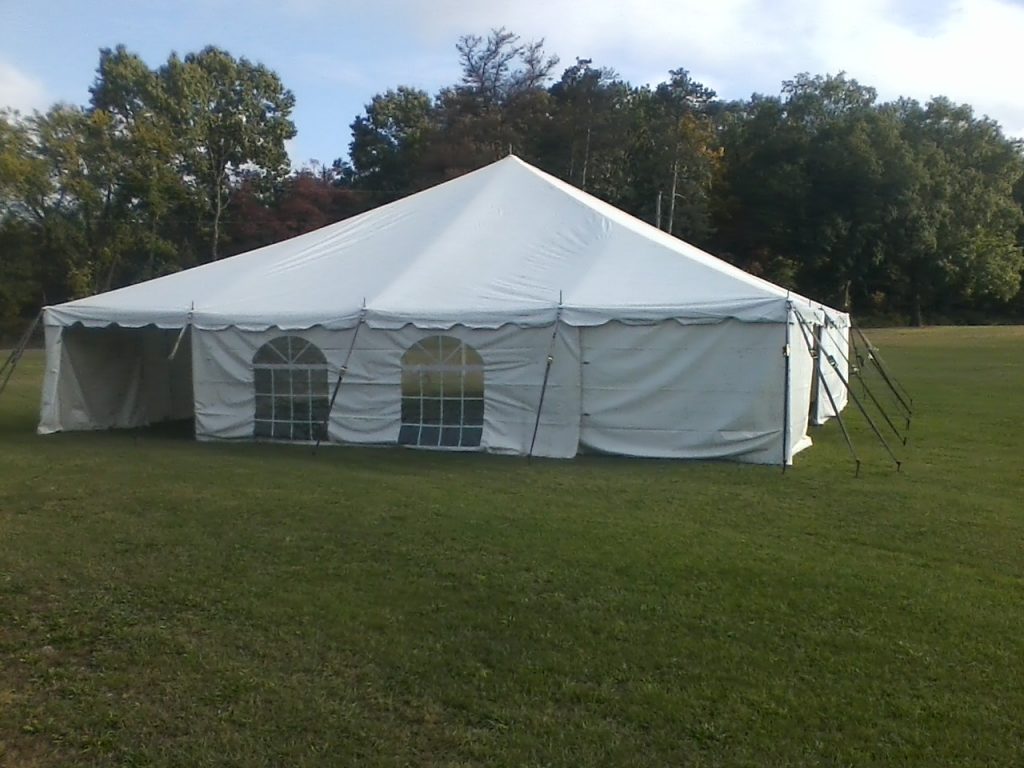 nice tent for rent in northern indiana