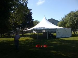 40x40 tent for rent indiana